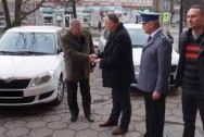 Policjanci dostali nowe auta na Mikołaja