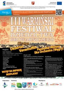 Olsztyn, plakat WFDB 2014