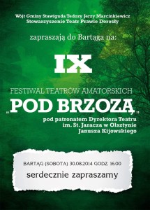 IX Festiwal Teatrów Amatorskich POD BRZOZĄ