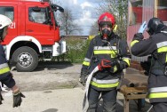 Ćwiczenia strażackie