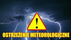 Ostrzeżenie meteorologiczne – burze z gradem
