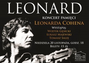 Koncert Pamięci Leonarda Cohena