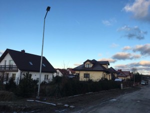 Nowe lampy w miejscowości Szczęsne