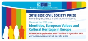 Konkurs o Nagrodę Społeczeństwa Obywatelskiego EKES