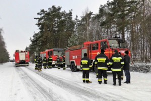 Zimowa koncentracja strażaków