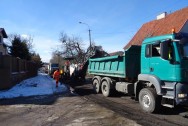 Prace drogowe w Jonkowie