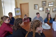 Młodzi samorządowcy z Olsztynka w starostwie