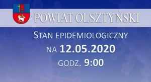 Stan epidemiologiczny w powiecie na 12.05.2020 godz. 9:00