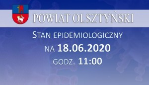 Stan epidemiologiczny w powiecie na 18.06.2020 godz. 11:00