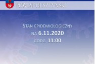 Stan epidemiologiczny w powiecie na 6.11.2020 godz. 11:00