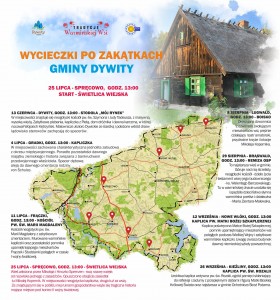Wycieczki po zakatkach gminy Dywity