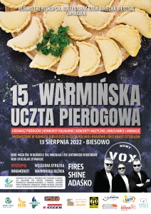 Plakat Uczta Pierogowa 2022