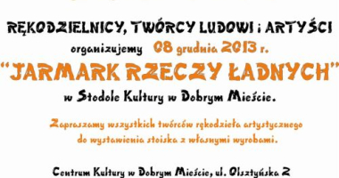 Można się zgłaszać do Jarmarku Rzeczy Ładnych !