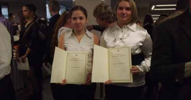 Uczennice ze Smolajn ze stypendiami premiera