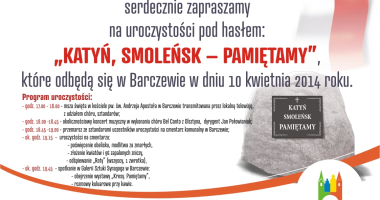 Katyń, Smoleńsk &ndash; Pamiętamy!
