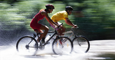 Kolarze na ulicach Biskupca