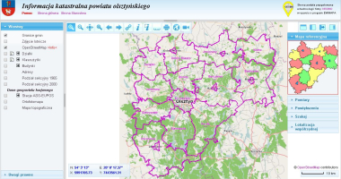 Cyfrowa geodezja w powiecie 