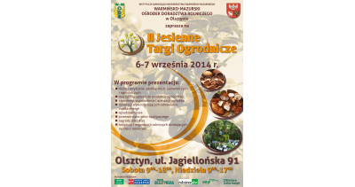 II Jesienne Targi Ogrodnicze