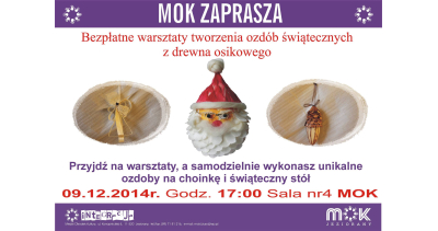 Warsztaty świąteczne w Jezioranach