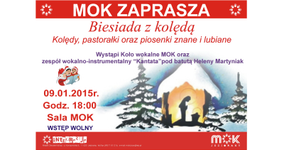 Biesiada z kolędą w Jezioranach