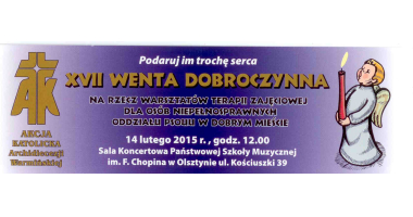 XVII Wenta Dobroczynna na rzecz os&oacute;b niepełnosprawnych