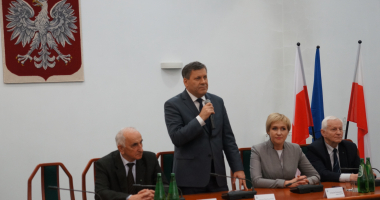 Wicepremier z wizytą w starostwie 