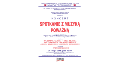 Spotkanie z muzyka poważną