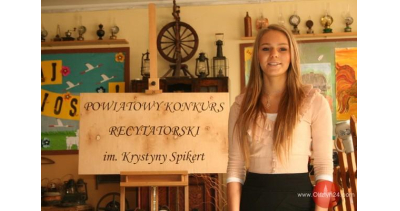 Konkurs recytatorski im. Krystyny Spikert