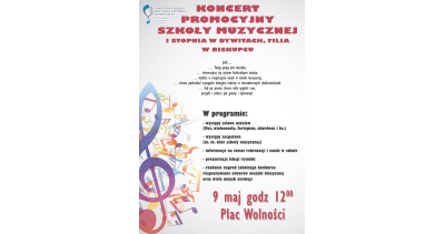 Koncert szkoły muzycznej