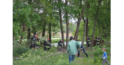 Mieszkańcy przygotowali teren pod Trasę Zdrowia