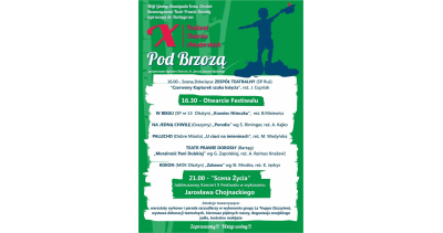 Festiwal Teatr&oacute;w Amatorskich "Pod Brzozą"