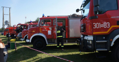 Strażacy ze środkami na ochronę środowiska