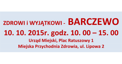 W Barczewie zadbaj o zdrowie!
