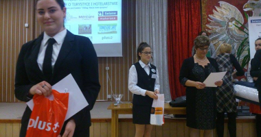 Sukces uczennicy klasy hotelarskiej