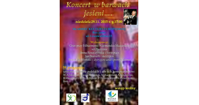Koncert w barwach jesieni...
