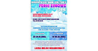 Ferie zimowe w powiecie