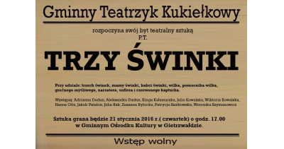 TRZY ŚWINKI