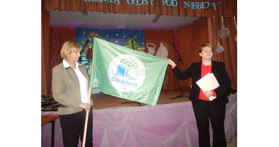 Zielona Flaga dla Zespołu Szkół w Kolnie