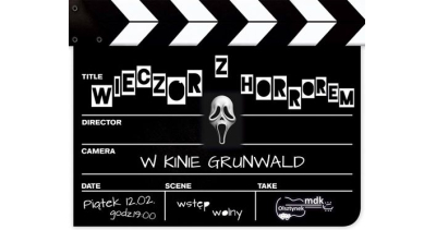 Wiecz&oacute;r z horrorem w kinie Grunwald