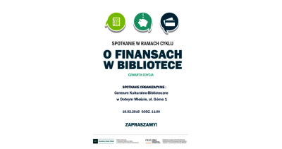 O finansach w bibliotece
