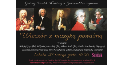 Wiecz&oacute;r z muzyką poważną