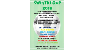 WOJEWÓDZKI TURNIEJ PIŁKI NOŻNEJ ROCZNIKA 2003 I MŁODSI