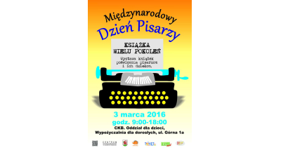 MIĘDZYNARODOWY DZIEŃ PISARZY