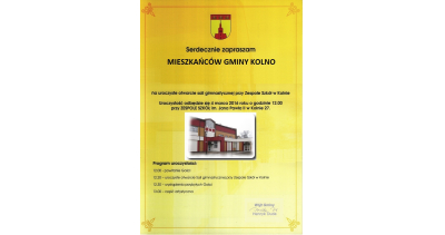 OTWARCIE SALI GIMNASTYCZNEJ