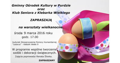 WARSZTATY WIELKANOCNE