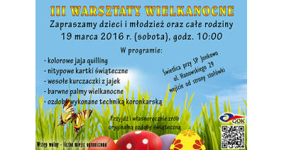 III Warsztaty Wielkanocne w Jonkowie