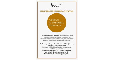 Czytam w podr&oacute;ży Herberta