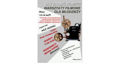 PROJEKT FILMOWY DLA MŁODYCH
