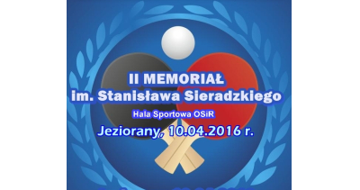 II Memoriał im. Stanisława Sieradzkiego