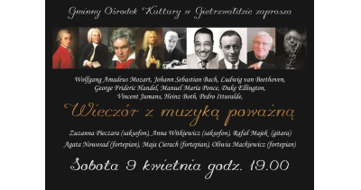 Wiecz&oacute;r z muzyką poważną